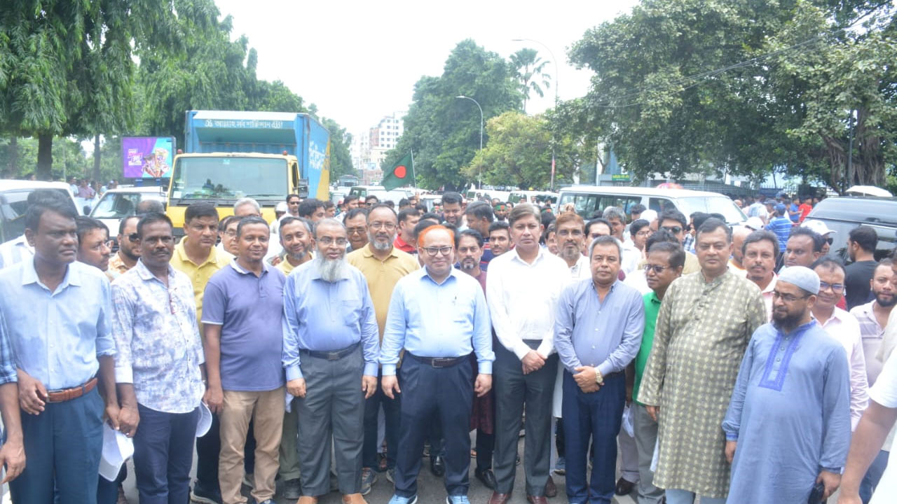 রূপালী ব্যাংকের র‍্যালি তারুণ্যের উৎসবে